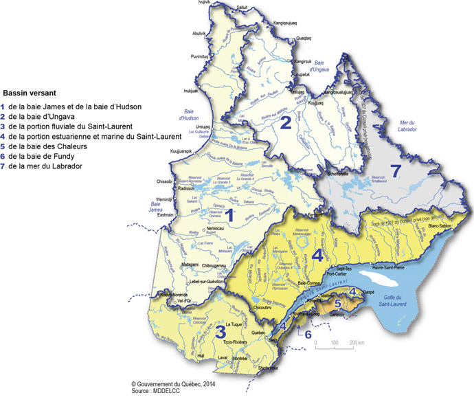 Qu'est-ce qu'un bassin versant ?  Organisme des Bassins Versants du  Nord-Est du Bas-Saint-Laurent